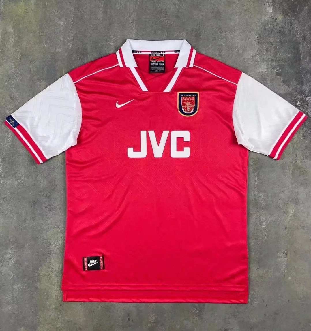 Arsenal 1996-1998 Retro Home Shirt // High Quality Classic Replica Retro Shirt // Free Worldwide Shipping!