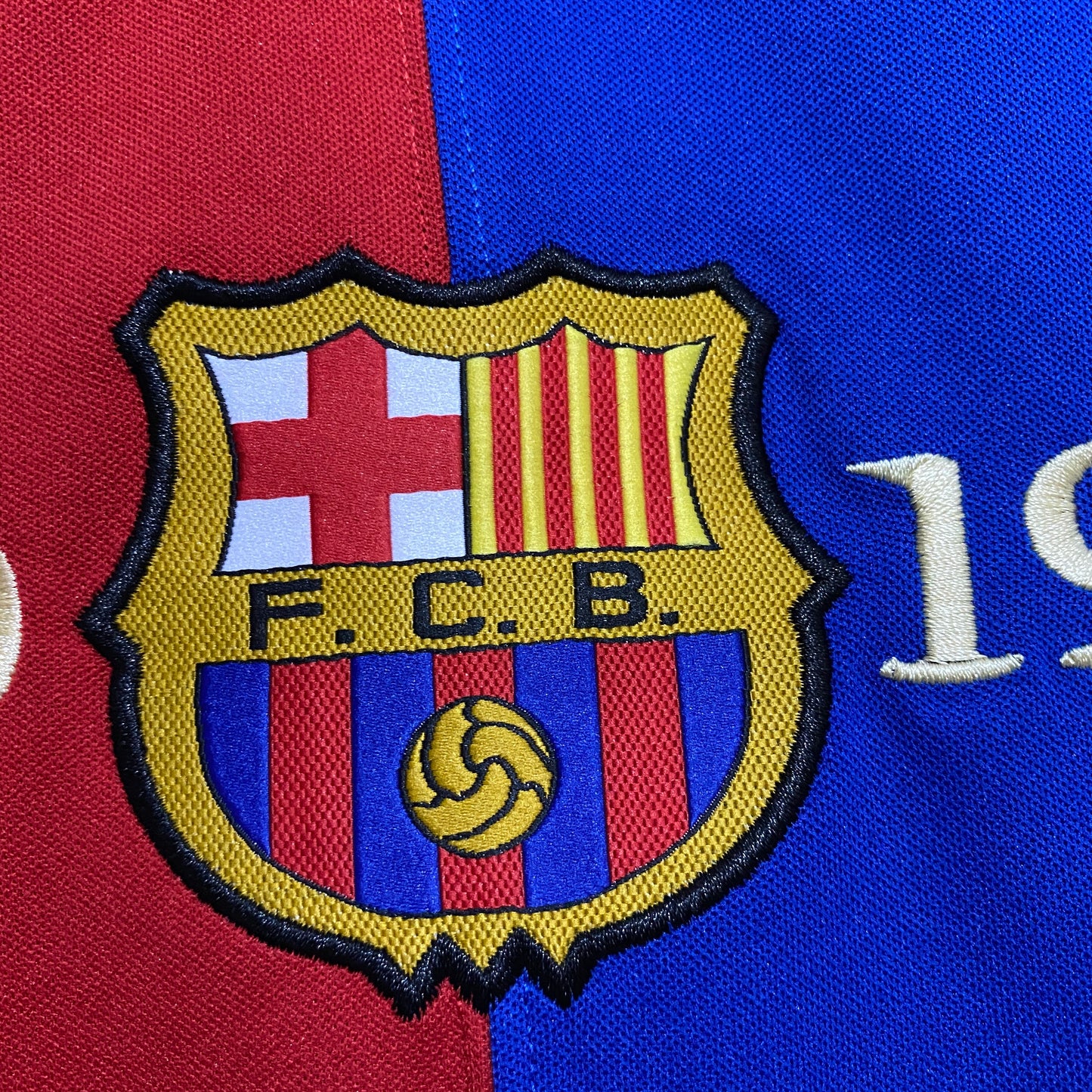Barcelona 100th Anniversary Retro Shirt // High Quality Classic Replica Retro Shirt // Free Worldwide Shipping!