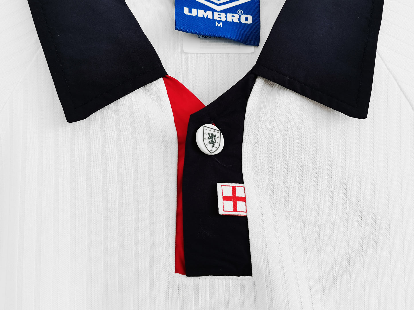 England 1998 Retro Home Long Sleeve Shirt // High Quality Classic Replica Retro Shirt // Free Worldwide Shipping!