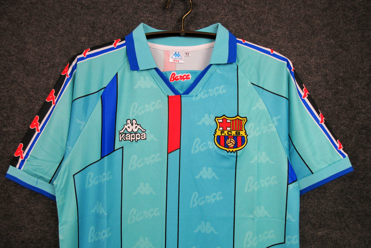 Barcelona 1995-1997 Away Retro Shirt // High Quality Classic Replica Retro Shirt // Free Worldwide Shipping!