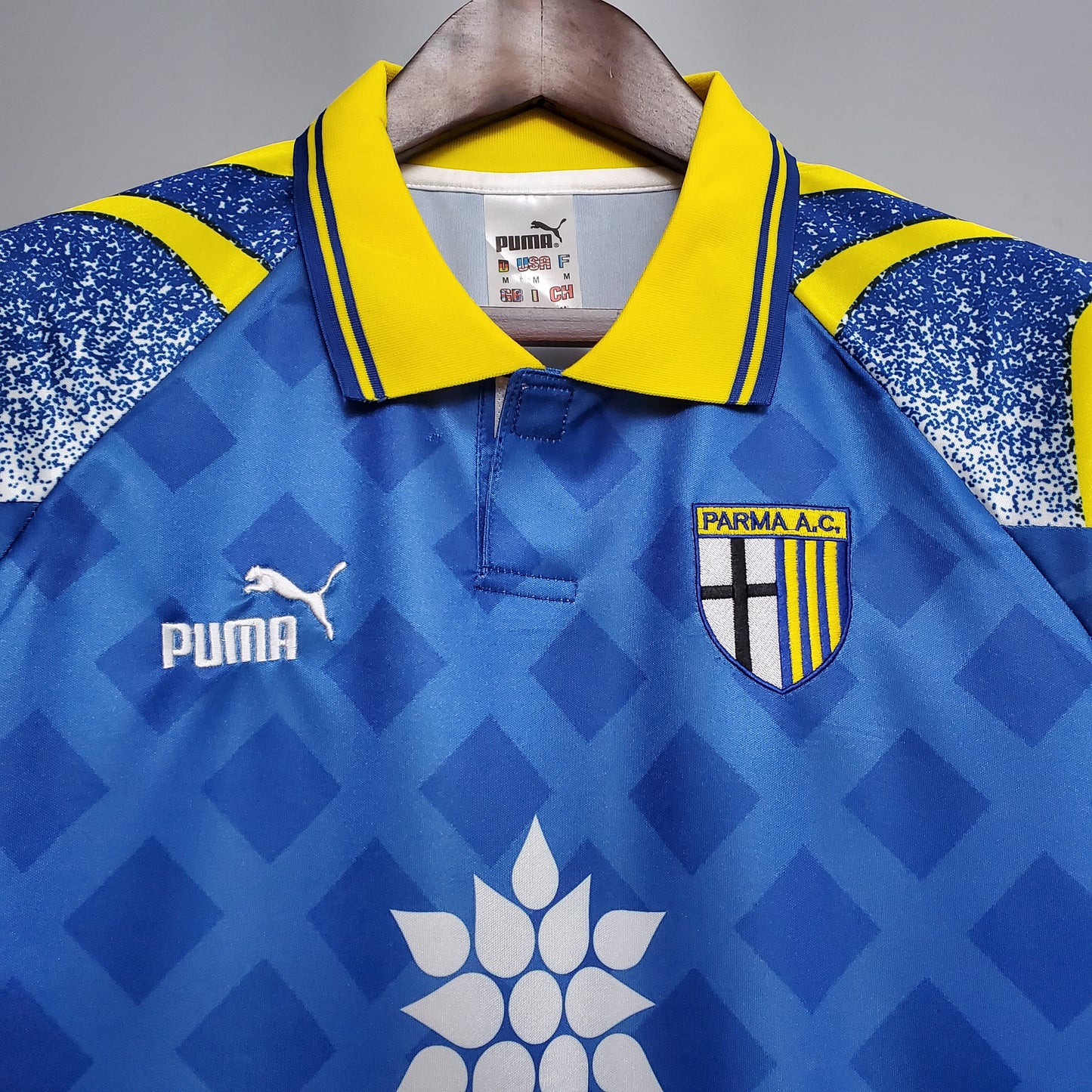 Parma 1995 Retro Blue Shirt // High Quality Classic Replica Retro Shirt // Free Worldwide Shipping!