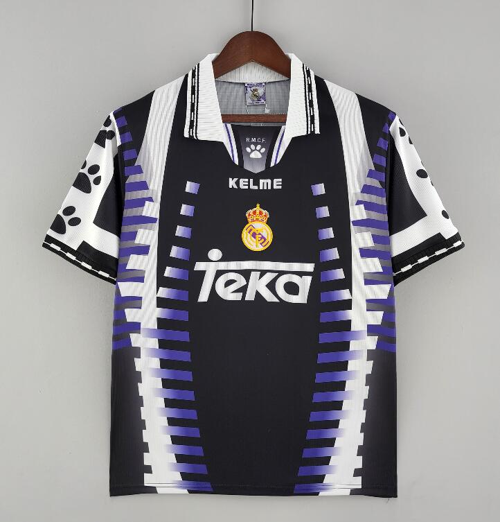 Real Madrid 1997-1998 Away Retro Shirt // High Quality Classic Replica Retro Shirt // Free Worldwide Shipping!
