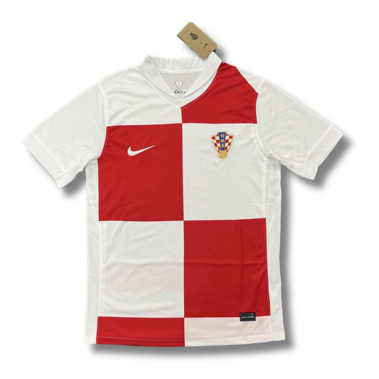 Croatia 2024 EUROs Home Shirt - Adult Sizes - Small to 4xL