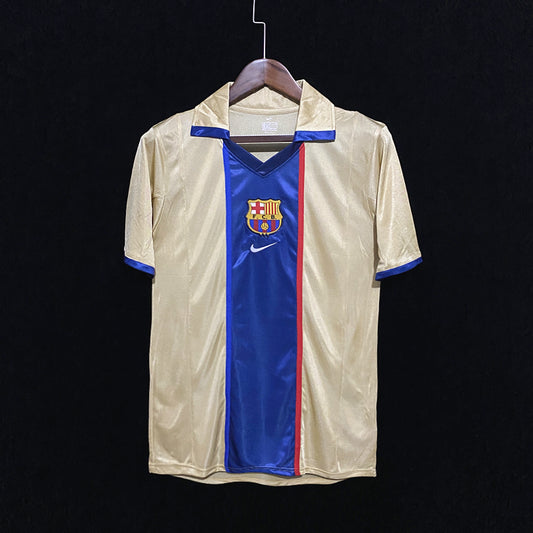 Barcelona 2002 Away Retro Shirt // High Quality Classic Replica Retro Shirt // Free Worldwide Shipping!
