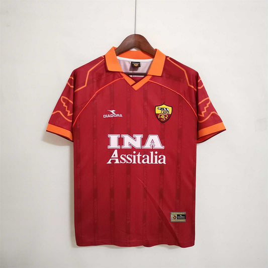Roma 1999-2000 Retro Home Shirt // High Quality Classic Replica Retro Shirt // Free Worldwide Shipping!