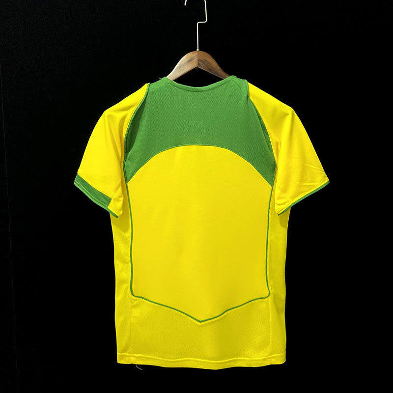 Brazil 2004 Retro Home Shirt // High Quality Classic Replica Retro Shirt // Free Worldwide Shipping!