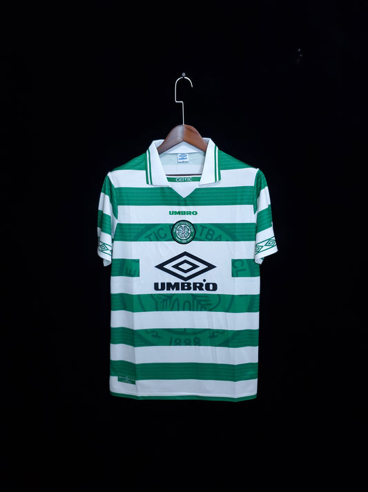 Celtic 1998-1999 Home Retro Shirt // High Quality Classic Replica Retro Shirt // Free Worldwide Shipping!