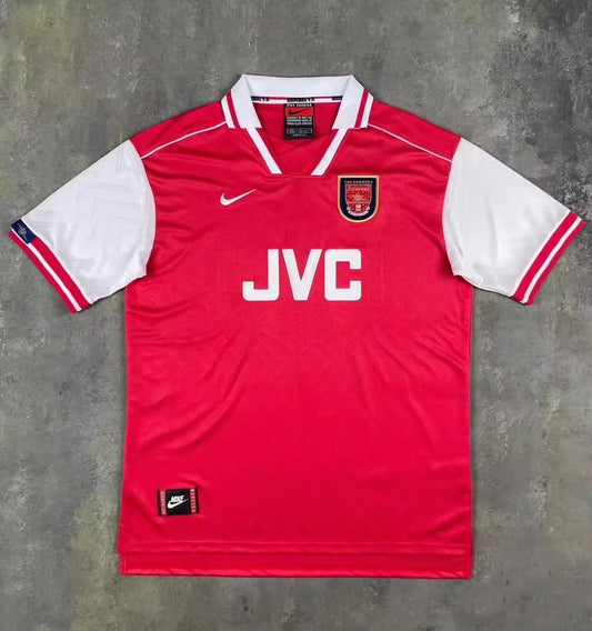 Arsenal 1996-1998 Retro Home Shirt // High Quality Classic Replica Retro Shirt // Free Worldwide Shipping!