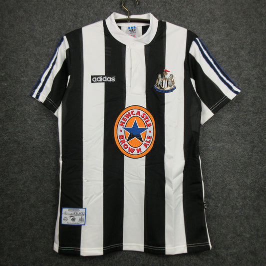 Newcastle United 1995-1997 Retro Home Shirt // High Quality Classic Replica Retro Shirt // Free Worldwide Shipping!