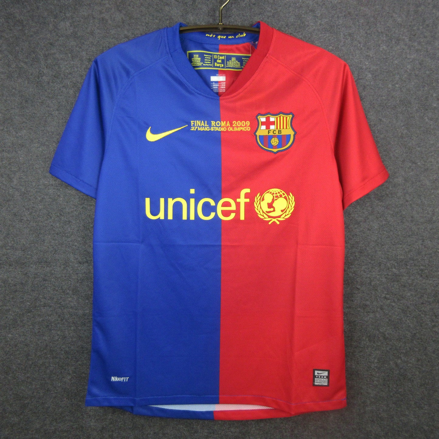 Champions 08-09 Camiseta De Fútbol retro De La Liga De Campeones UEFA De  Barcelona