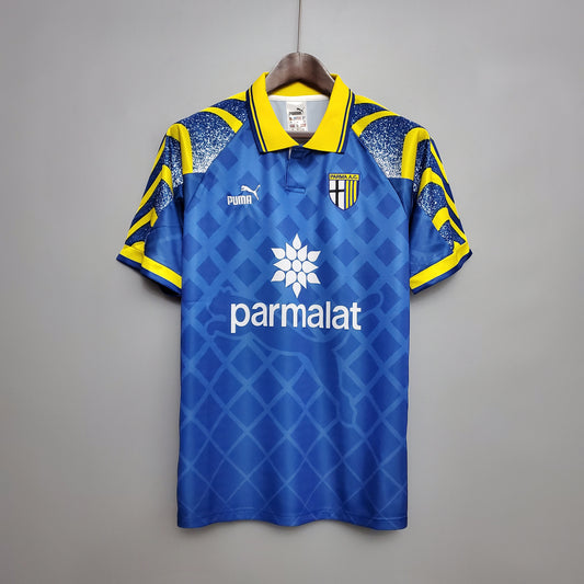 Parma 1995 Retro Blue Shirt // High Quality Classic Replica Retro Shirt // Free Worldwide Shipping!