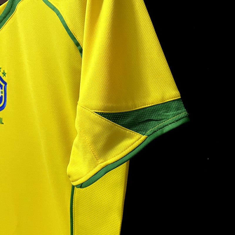 Brazil 2004 Retro Home Shirt // High Quality Classic Replica Retro Shirt // Free Worldwide Shipping!