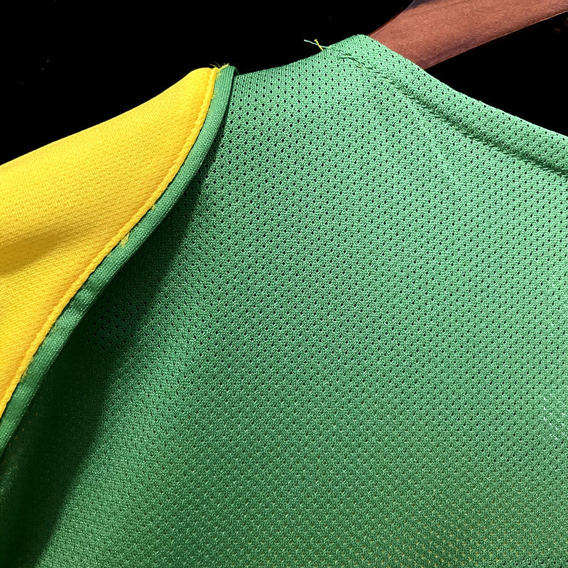 Brazil 2004 Retro Home Shirt // High Quality Classic Replica Retro Shirt // Free Worldwide Shipping!