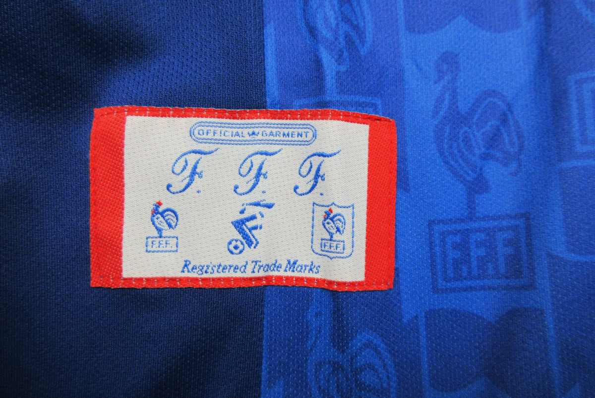 France 1996 Retro Home Shirt // High Quality Classic Replica Retro Shirt // Free Worldwide Shipping!