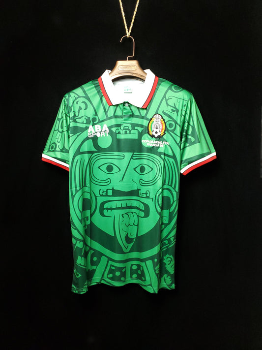 Mexico 1998 Retro Home Shirt // High Quality Classic Replica Retro Shirt // Free Worldwide Shipping!