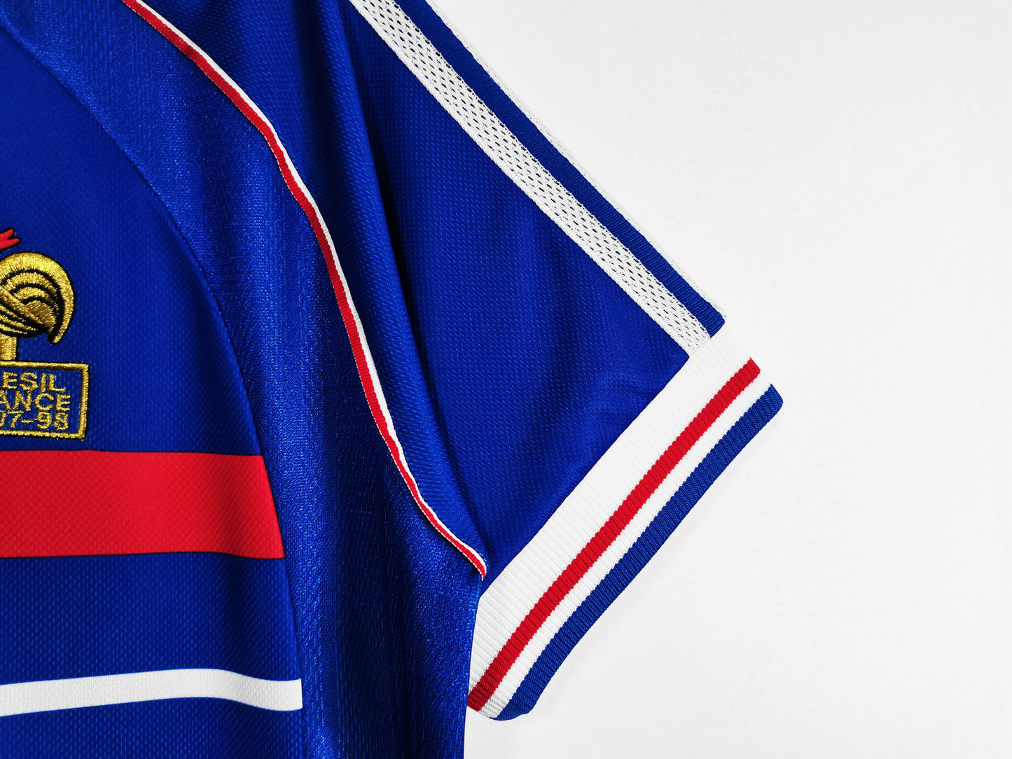 France 1998 Retro Home Shirt // High Quality Classic Replica Retro Shirt // Free Worldwide Shipping!