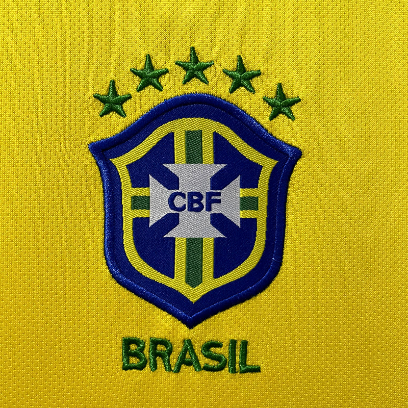 Brazil 2004 Retro Home Shirt // High Quality Classic Replica Retro Shirt // Free Worldwide Shipping!