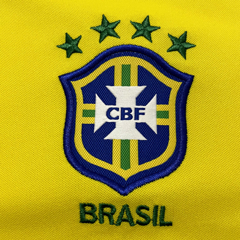 Brazil 2002 Retro Home Shirt // High Quality Classic Replica Retro Shirt // Free Worldwide Shipping!