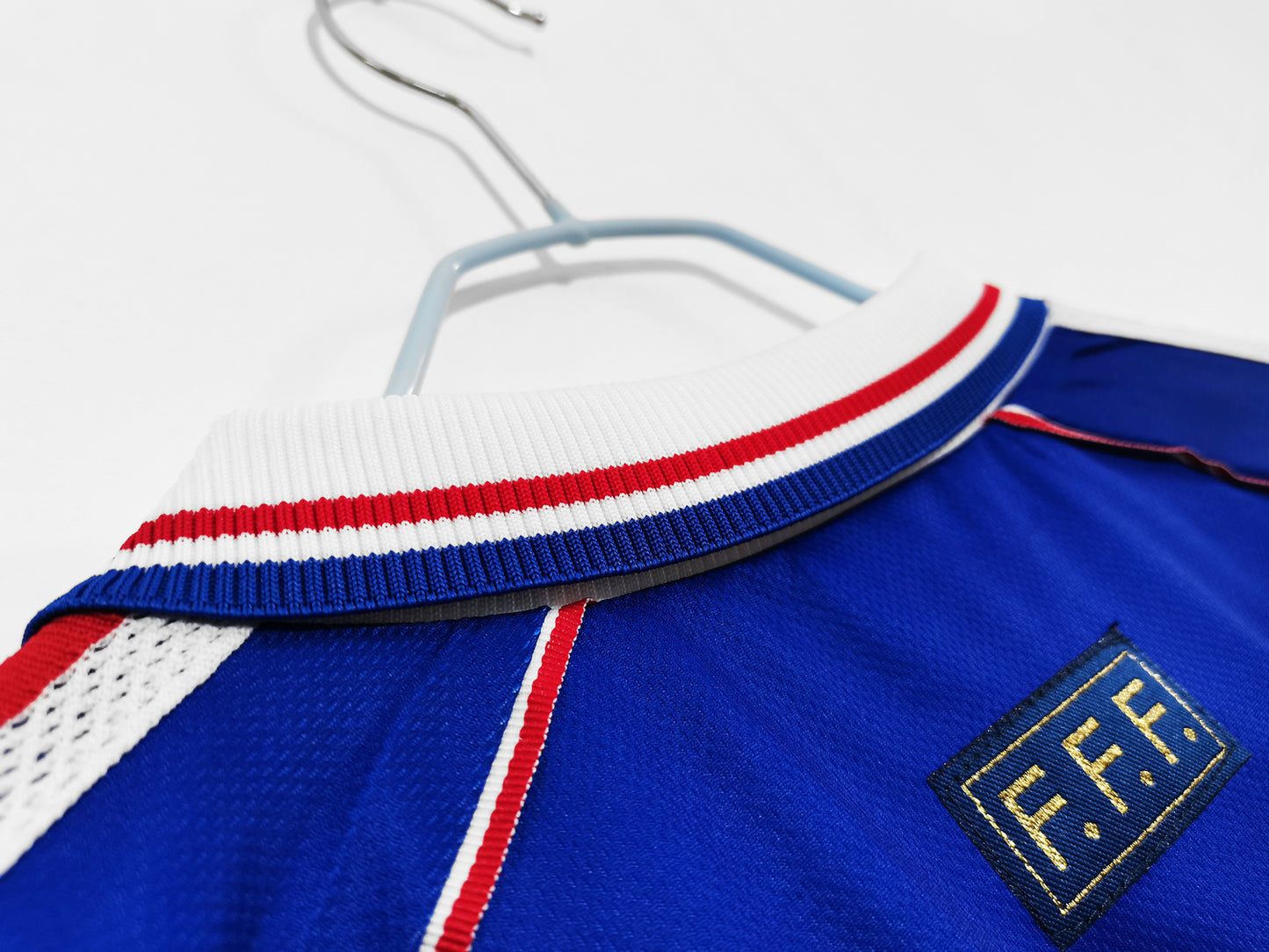 France 1998 Retro Home Shirt // High Quality Classic Replica Retro Shirt // Free Worldwide Shipping!