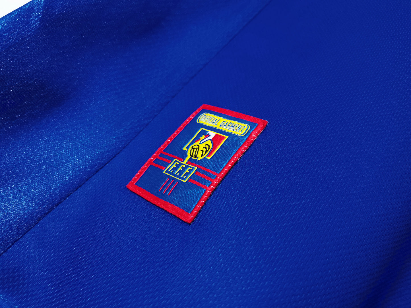 France 1998 Retro Home Shirt // High Quality Classic Replica Retro Shirt // Free Worldwide Shipping!