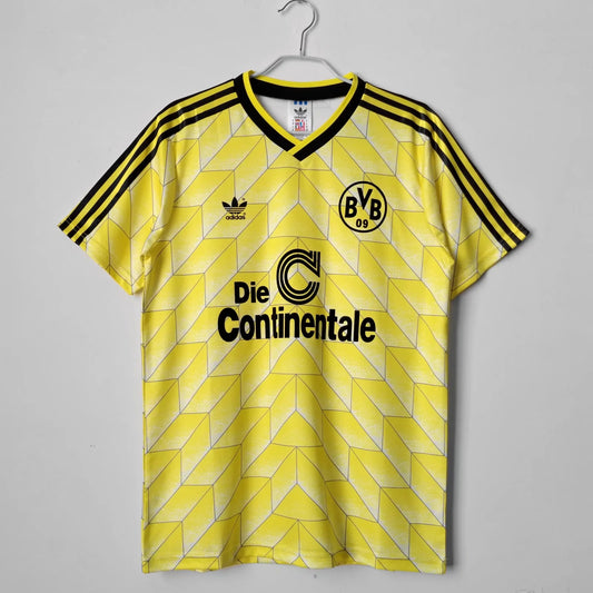 Dortmund 1988-1989 Retro Home Shirt // High Quality Classic Replica Retro Shirt // Free Worldwide Shipping!