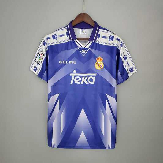 Real Madrid 1996-1997 Away Retro Shirt // High Quality Classic Replica Retro Shirt // Free Worldwide Shipping!