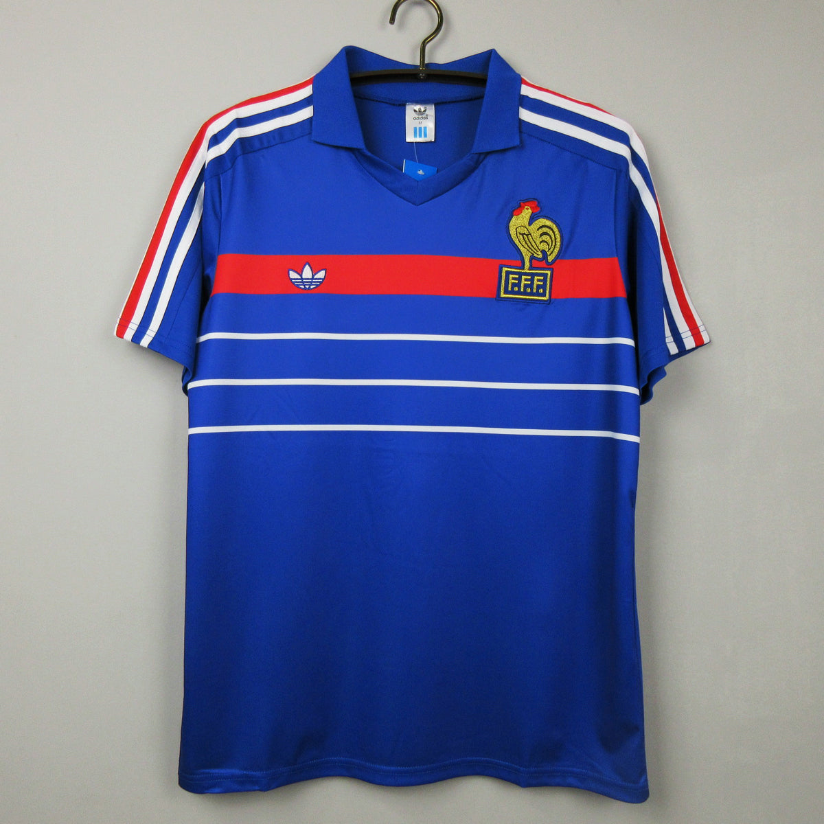 France 1984 Retro Home Shirt // High Quality Classic Replica Retro Shirt // Free Worldwide Shipping!