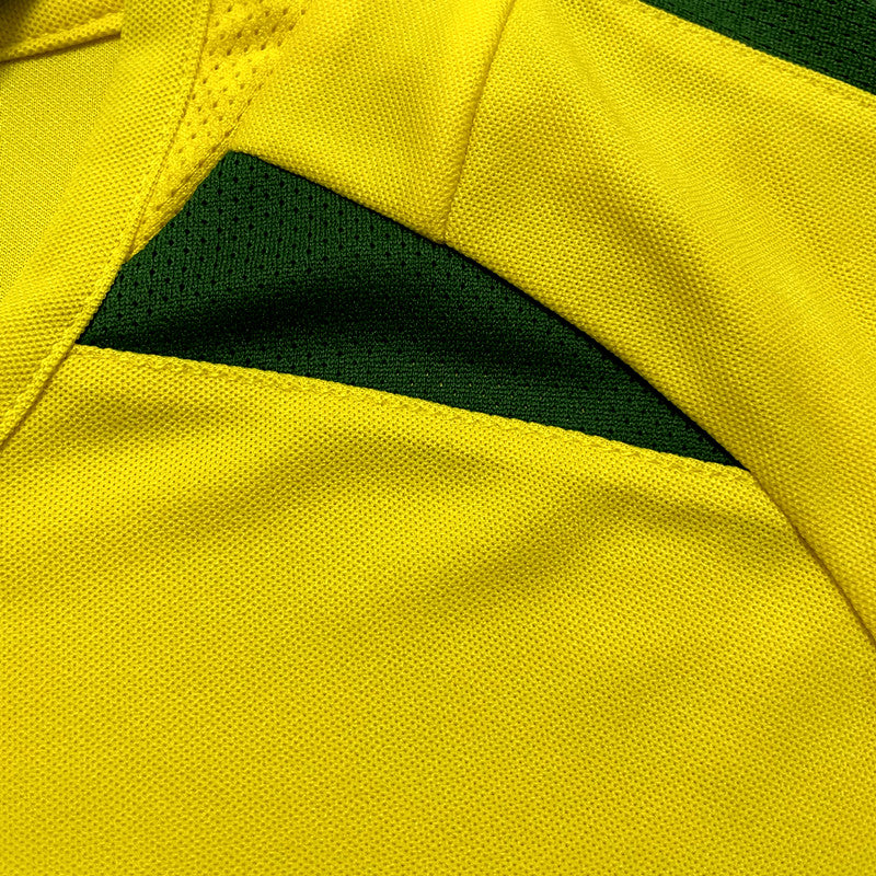 Brazil 2002 Retro Home Shirt // High Quality Classic Replica Retro Shirt // Free Worldwide Shipping!