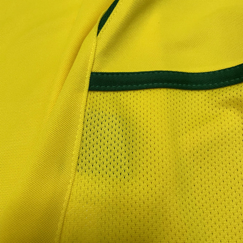 Brazil 2002 Retro Home Shirt // High Quality Classic Replica Retro Shirt // Free Worldwide Shipping!