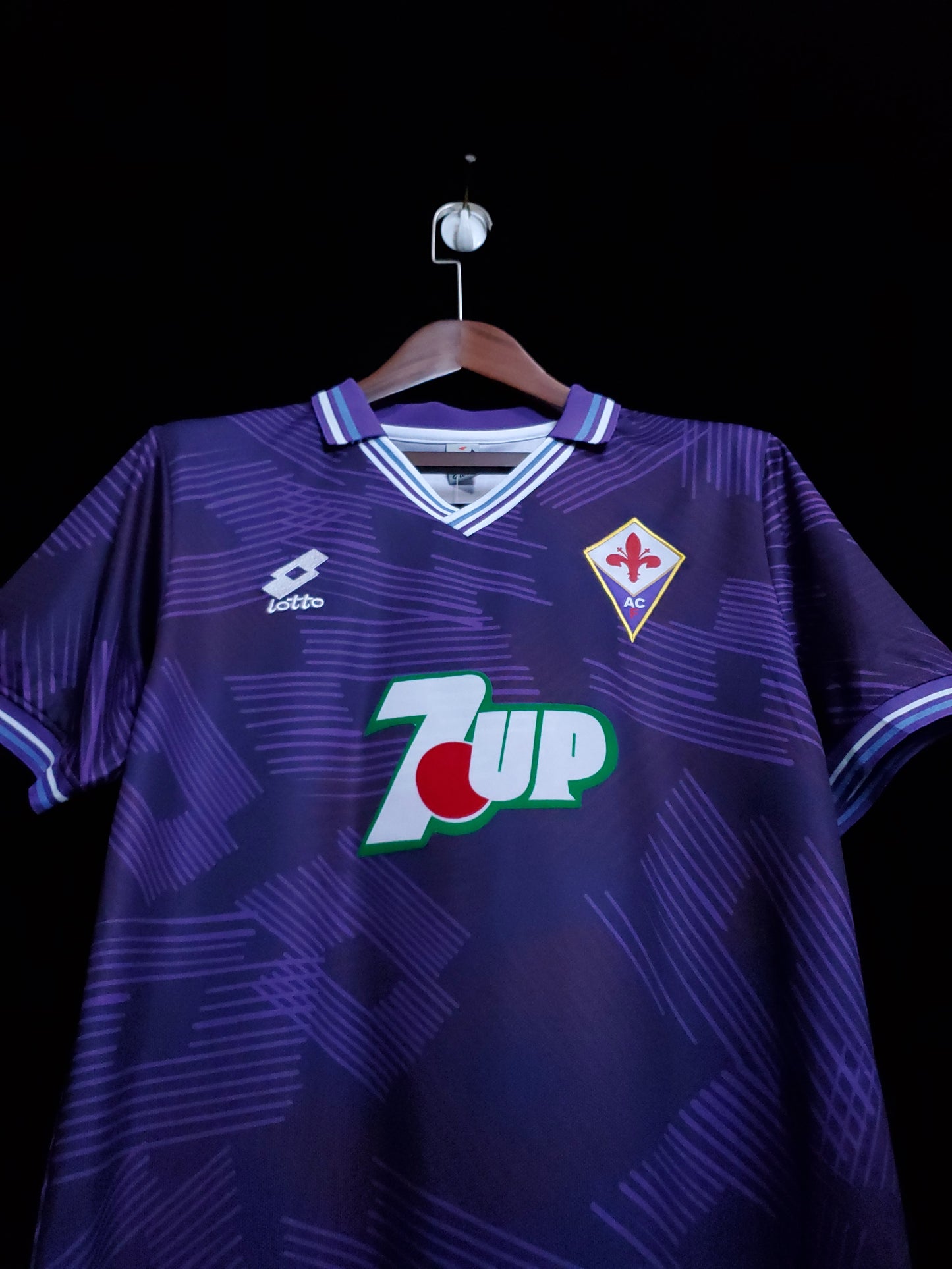 Fiorentina 1992-1993 Retro Home Shirt // High Quality Classic Replica Retro Shirt // Free Worldwide Shipping!