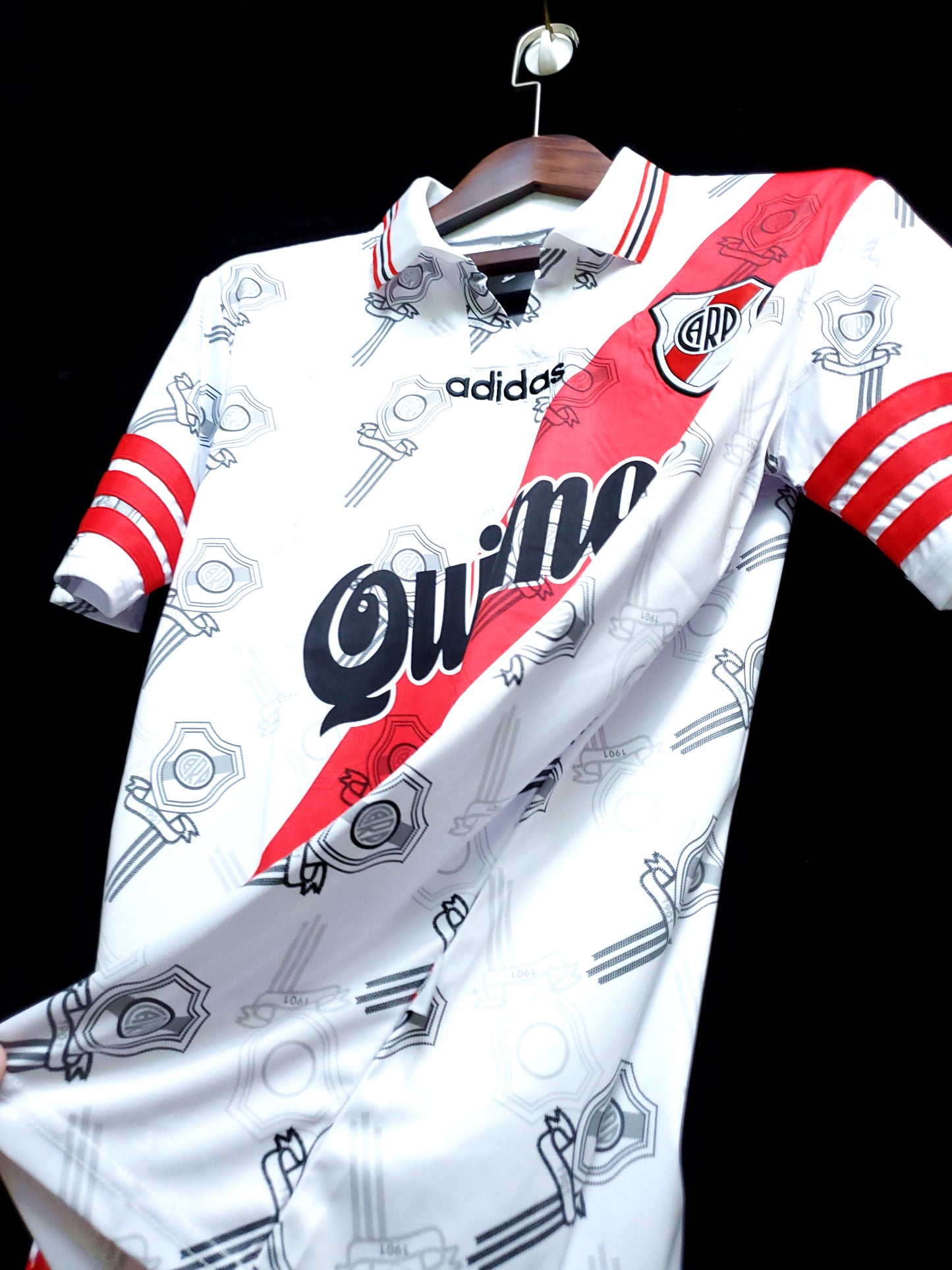 River Plate 1996 Home Retro Shirt // High Quality Classic Replica Retro Shirt // Free Worldwide Shipping!